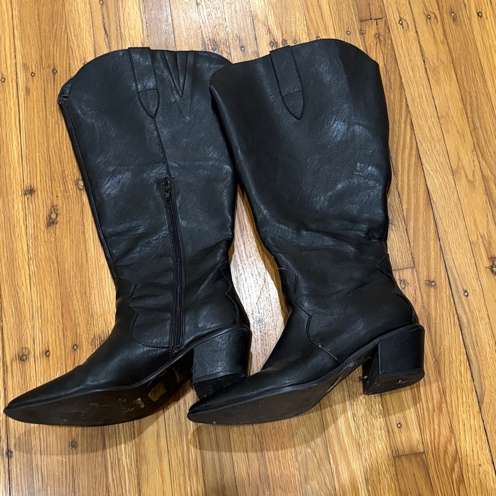 Torrid Black Heeled Boots